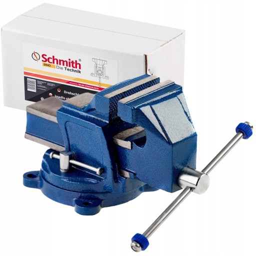SCHMITH СЛЕСАРНЫЕ ТИСКИ ПОВОРОТНЫЙ СТОЛ 80 ММ