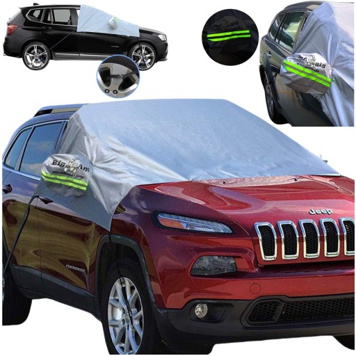 ЧЕХОЛ МАГНИТНЫЙ ЗИМНИЙ КОВРИК ДЛЯ ЛОБОВОГО СТЕКЛА АВТОМОБИЛЯ СВЕТООТРАЖАЮЩИЙ ЧЕХОЛ БОЛЬШОЙ