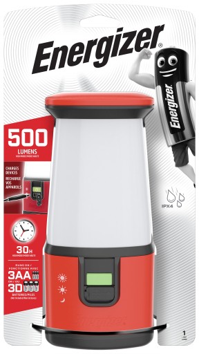Фонарик ENERGIZER CAMPING LANTERN 500lm 3D 3AA
