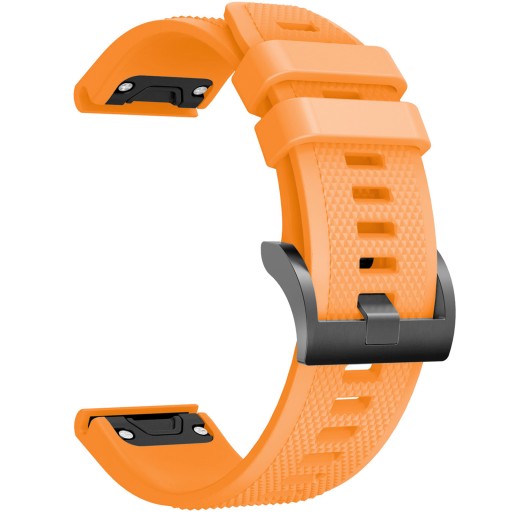 Óraszíj GARMIN Quick Fit NARANCSSÁRGA 22mm Fenix 5 6 PRO 7 Quatix