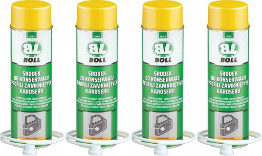 КОРОБКА ДЛЯ ОБСЛУЖИВАНИЯ ЗАКРЫТЫХ ПРОФИЛЕЙ 4 x 500 МЛ