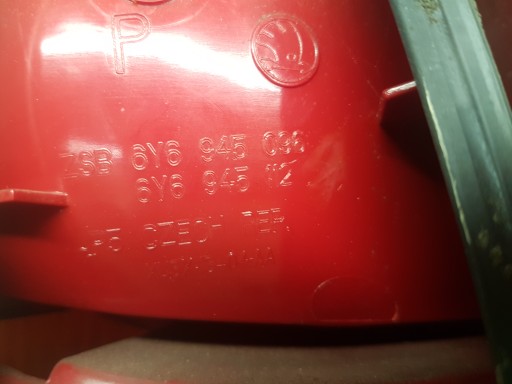 light right rear SKODA FABIA 1 6Y6945096