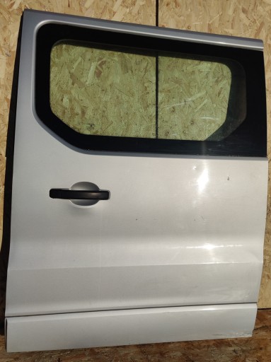 TRAFIC III VIVARO B Tür seitlich PRZESUWNE rechts silberne komplet FENSTER