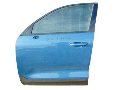 QQQ8349 - Volvo xc40 передняя левая дверь передняя часть передней части 734