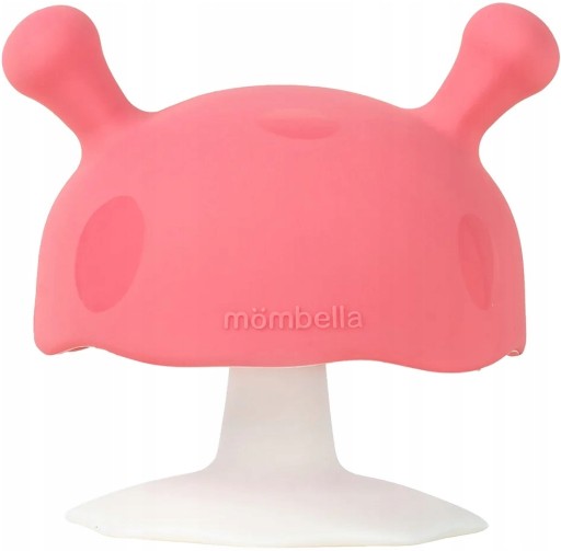 Іграшка для прорізування зубів, сенсорний силікон 425JY, відтінки рожевого