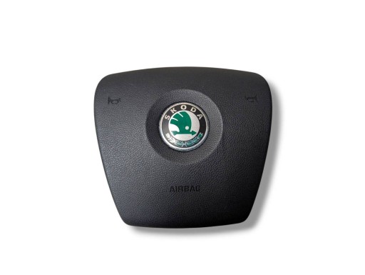 airbag powietrzna of the steering wheel Skoda Fabia 2 5J 2009 5J0880201D
