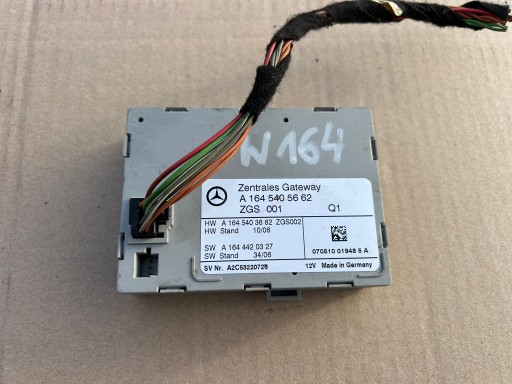 cvbnW164si6 - Mercedes w164 w251 модуль контролера шлюзу a1645405652