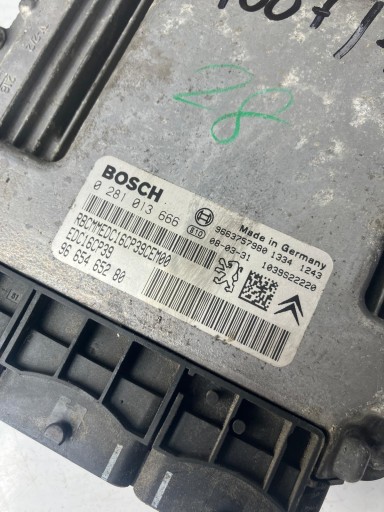 computer Motore PEUGEOT 4007 2.2 HDI 9665465280 9663757980