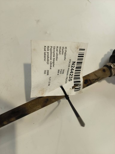 semi-axis left front FIAT 500 II