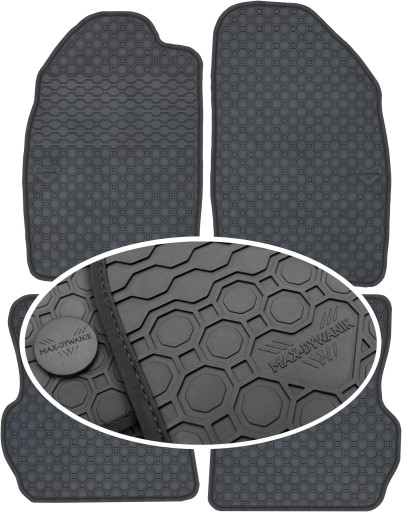 Ford Fusion Minivan 2002-2005 Коврики резиновые PrimeLiner - черные