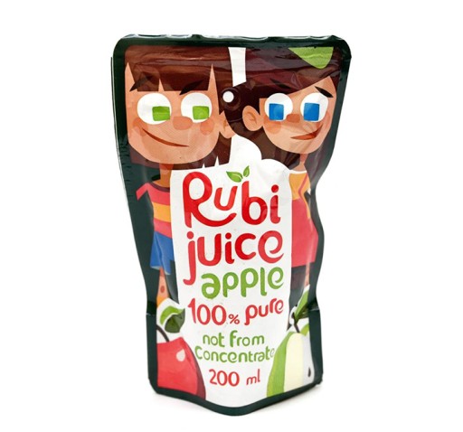 СІК ЯБЛУКОВИЙ З СОЛОМИНКОЮ, 100% NFC, ПРЕСОВАНИЙ