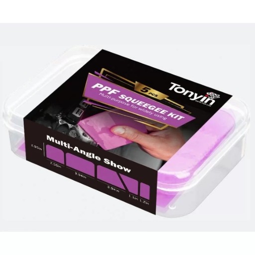 Tonyin PPF Squeegee Kit 5 шт. Набор ракелей для нанесения пленки ppf, 5 шт.
