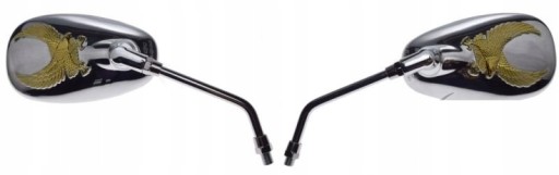 IS10M18613 - Зеркало хром Орел M10 MP203