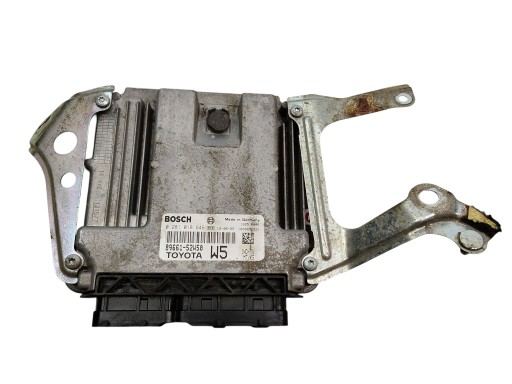 computer control unit of the engine TOYOTA VERSO-S 1.4 D4D 89661-52W50 0281018646