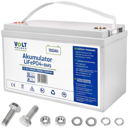 Аккумулятор lifepo4 bms для печных панелей лодок и кемперов 100ah 12v 100a