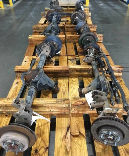 ENVOY BUICK RAINIER ПРИВОДНОЙ МОСТ ЗАДНИЙ ЗАДНИЙ 3.73