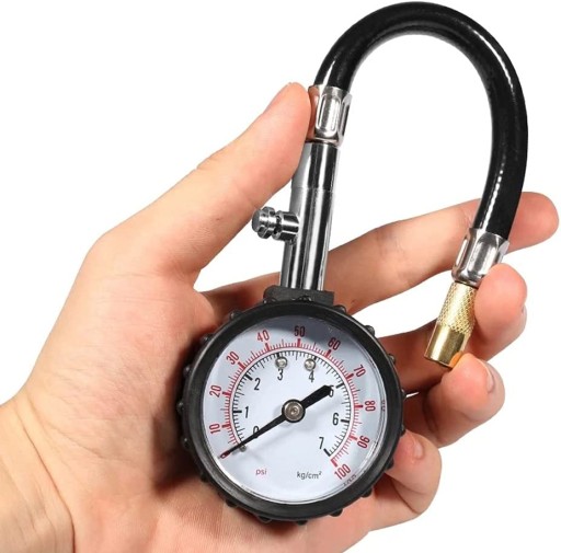 Те?не в шинах 0 - 100psi d?uga трубка метр p