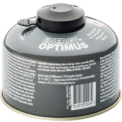 ГАЗОВИЙ КАРТРИДЖ OPTIMUS ENERGY 100г 4-СЕЗОН