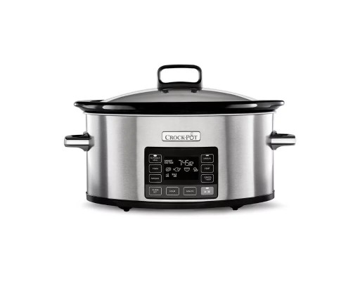 Pomalý hrniec Crock Pot CSC066X 5,6 l strieborný 240 W