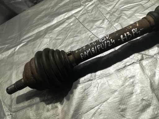 PEUGEOT 207 1.6 06-13r semi-axis left #P157