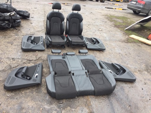 AUDI A4 B8 сидіння півсфера глінтвейн S-LINE