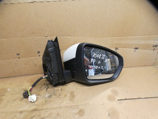 Peugeot 3008 II mirror right KWE 13 vertical