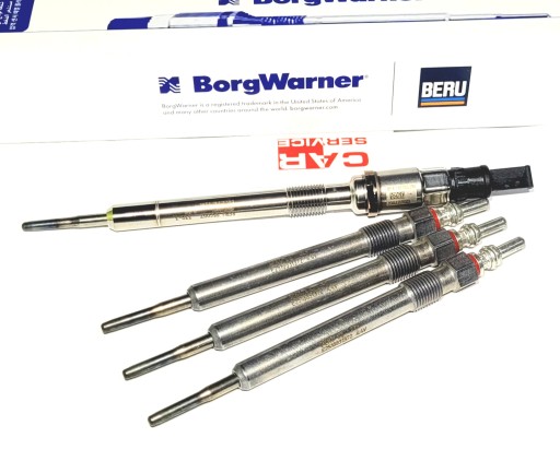 3x свічка розжарювання beru ge133 + psg007 з датчиком audi skoda vw 2.0 tdi