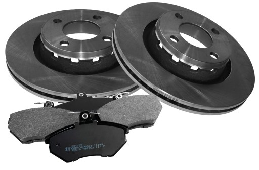 004732 024725 - = Диски + колодки AUDI 80 B4 COUPE 92-96 вентиль=