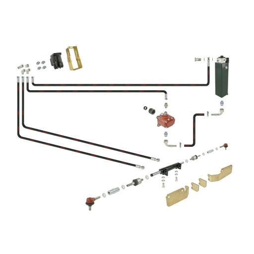 A1.00.78.504D - УСИЛИТЕЛЬ ZETOR 7211 С ПОПЕРЕЧНЫМ НАСОСОМ DANFOS