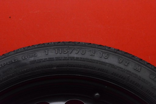 wheel spare spare tyre 2160162 16" 115/70 CONTINENTAL OPEL ASTRA 5 V K