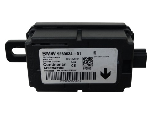 module alarm module control unit BMW F20 2.0D 2013R. 9269634-01