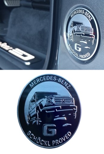Mercedes BRABUS G-Class SCHOCKL PROVED эмблема