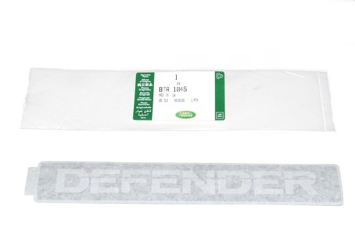 BTR1045GEN - НАКЛЕЙКА DEFENDER РЕШЕТКА РАДИАТОРА