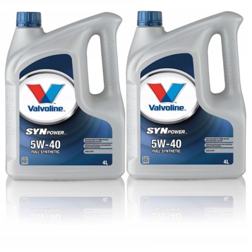Моторное масло VALVOLINE SYNPOWER 5W40 8л.