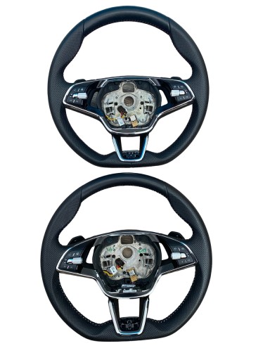 ШКОДА ОКТАВИЯ RS РУЛЬ КОЖА НОВЫЙ 5E3959542J