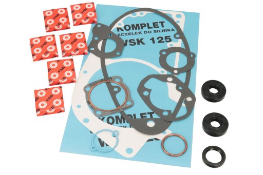 122974 - WSK 125 комплект підшипника FAG C3 ущільнення двигуна
