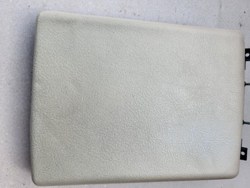 Armlehne TUNELU SRODKOWEGO BMW 5 E39 OE EU 8186939 cremefarben Leder