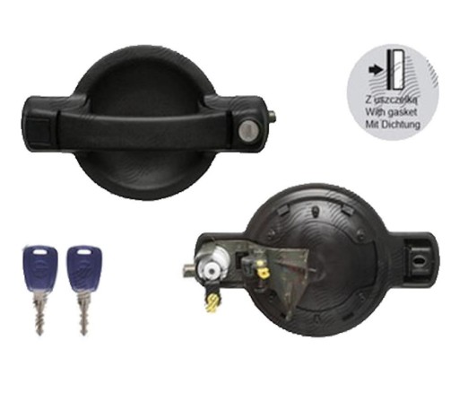 3040Z-43A - Fiat DOBLO 01-10 наружная ручка двери