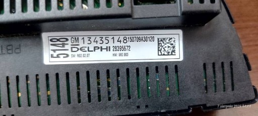 PANEL klími OPEL ASTRA J 13435148
