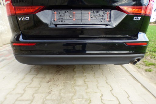 bumper rear part pdc complete lak. 019 VOLVO V60 II III KOMBI 2018