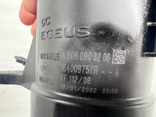 Renault Clio V 5 1.5 BlueDCI poklopač filtera goriva 164009757R