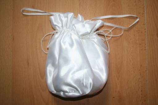 Білий мішок для причастя, мішок для причастя