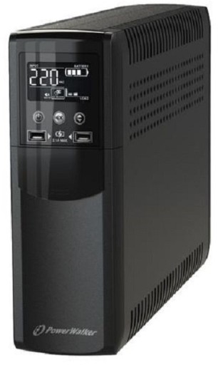 Джерело безперебійного живлення powerwalker vi 600 csw fr 600va
