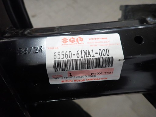 sider below bumper rear part SUZUKI SX4 S-CROSS 2013- VITARA III 2015- 6560-61MA
