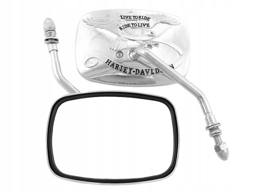 LU-323 - ХРОМИРОВАННЫЕ ЗЕРКАЛА-HARLEY DAVIDSON HD