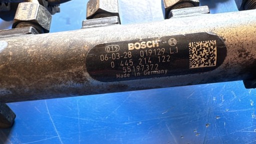 SAAB 9-3 93 injection ramp z19dth 150km 1.9 tid cdti 55197372 0445214122