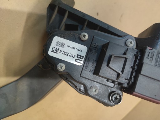 OPEL ZAFIRA A LIFT accelerator pedal potentiometer 1.8 16V 9202342BU