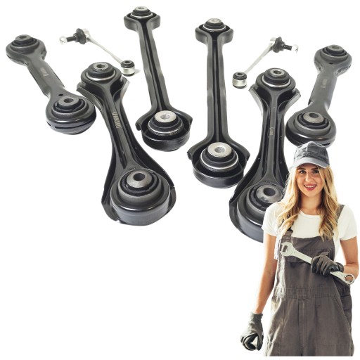 DEL-WAH-005 - Важелі задні тяги задні bmw e90 e91 e92 e93 e81 e87