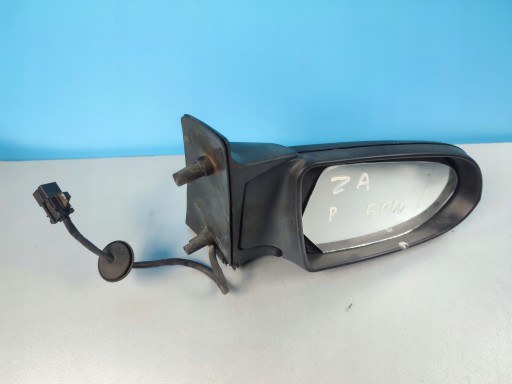 mirror right OPEL ZAFIRA A 5 PIN black MAT