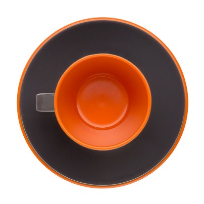 550/064 - Меламиновые чашки GREYLINE gimex оранжевый 2шт